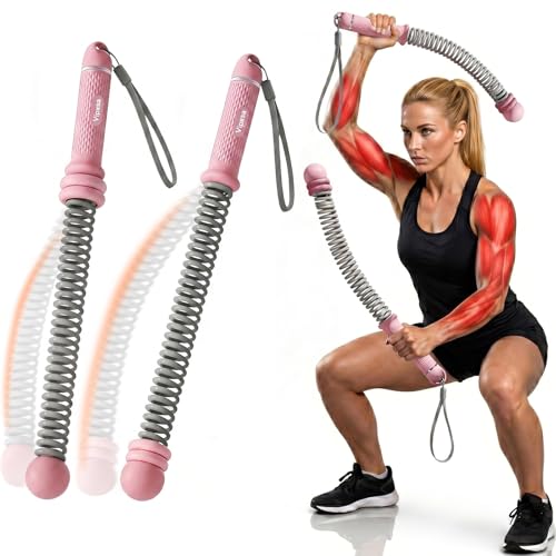 Adjustable Weights Cordless Battle Ropes,Portable Ropeless Battle Ropes for Home Gym with Storage Bag, Weighted Exercise Equipment for Low-Impact Workout, Strength & HIIT, for Men & Women - color: Pink