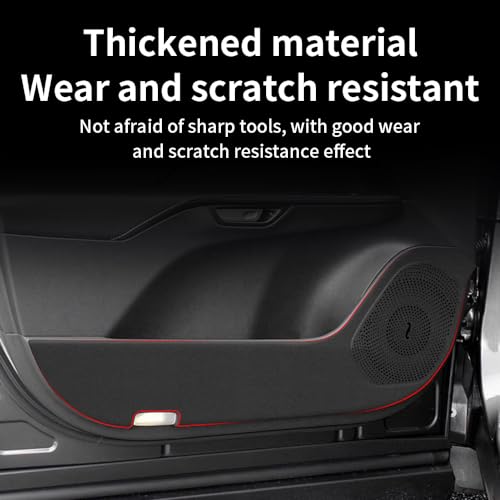 Car Door Anti Kick Pad for Lexus RX 350 350h 500h 2023 2024 2025 2026 Accessories Protector Mat Dirty Collision Stickers Inner Decorative