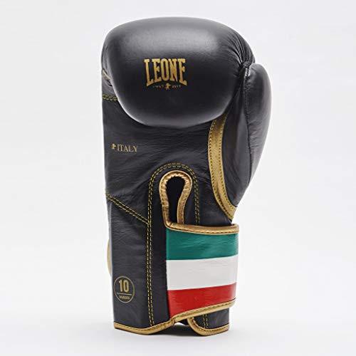 LEONE 1947, Italy'47 Boxing Gloves - color: black, size: 10OZ
