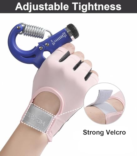 SUJAYU Workout Gloves for Women & Men, Gym Weight Lifting Gloves - color: Blue, size: Large
