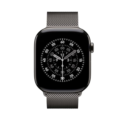 Apple Watch Band - Milanese Loop - 46mm - Slate - M/L - color: Slate, size: 46 mm, style: M/L