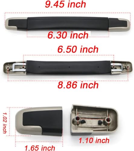 Zoofen Replacement Luggage Suitcase Handle Carry Strap Luggage Grip Luggage Replacement Handle Pulls（Z022） - size: Z022