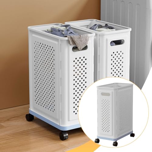 Mat Storage Basket, Workout Organizer, with Wheels Mat Stand, Supplies, Gym Storage Holder Gym Equipment Holder - color: Blue Bottom