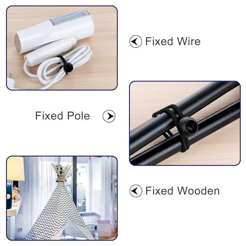 Ball Bungee Cords 6 Inch Bungee Cord with Balls, 50 PCS Heavy Duty Bungie Cord Balls Canopy Tarp Tie Down Bungee Balls for Camping, Shelter,Cargo,Tent Poles UV Resistant - size: 6 Inch