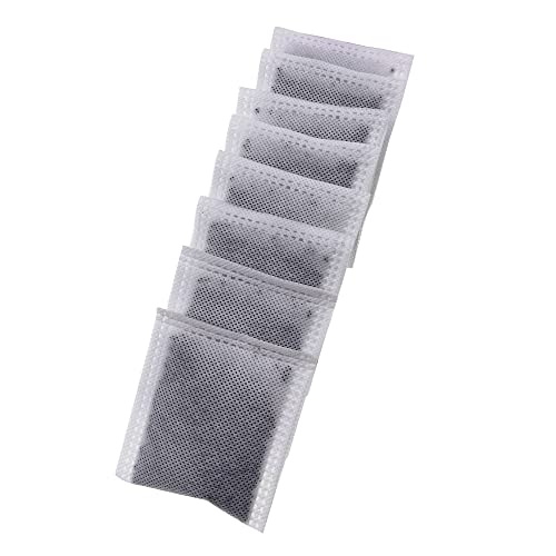 Compact Activated Charcoal Odor Absorbing Filter Refill Deodorizer | for iTouchless Cans 2.5 Gal, 3 Gal, 4 Gal and Other Small Trash Cans Under 8 Gallons with Filter Compartment (8 Pack)