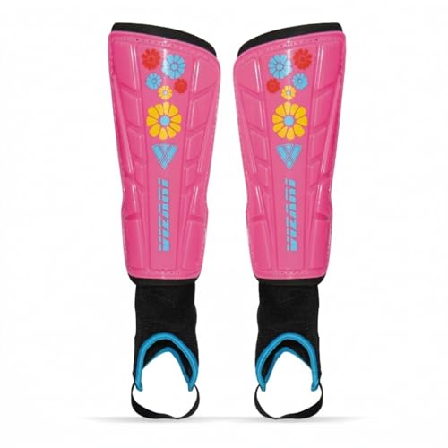 Vizari Blossom Pink/Blue Shinguard - size: Medium