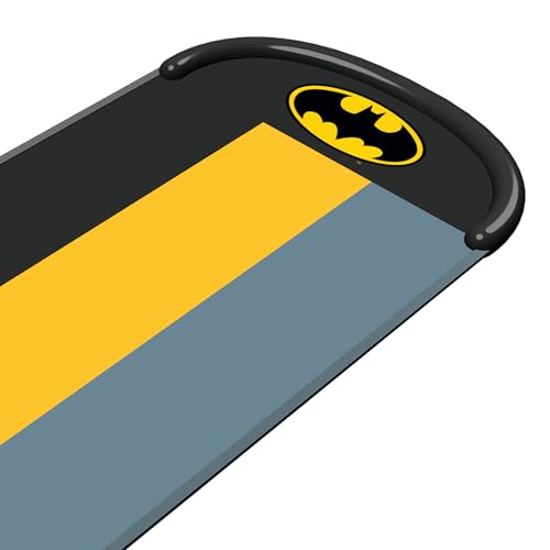 DC Comics Officially Licensed Batman Triple Lane Backyard Water Slide, 16 ft Slip and Slide with 3 Bodyboards & Inflatable Sprinkler, Ages 3–12