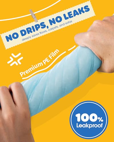 100-Pack Extra Large Pee Pads - 34" x 28" Puppy Pads for Dogs with 6-Layer Leakproof Protection, Disposable and Quick-Dry Dog Pads with High Absorbency for Easy Potty Training - size: 34" x 28" - 100 Packs, regular