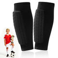Soccer Shin Guards Shin Pads for Kids Youth Adult Calf Compression Sleeve with Honeycomb Pads, Lightweight Protective Soccer Shin Pads Gear for Football Baseball Boys - size: Small