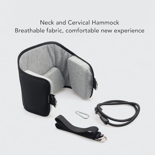 , Portable Neck Stretcher for Tension Relief, Hanging Neck Stretcher for Fatigue Decompression, Polyester Material