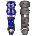 Baseball Softball Catcher Leg Guards Shin Guards for Youth Adult - size: 15"-Adult Blue
