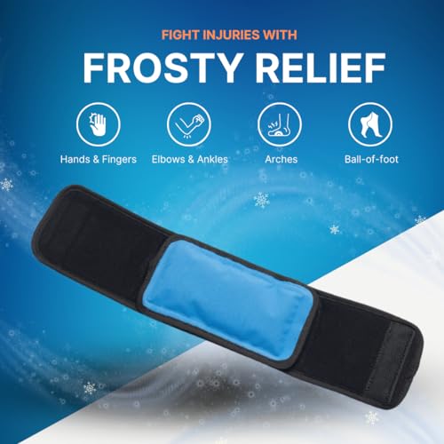 NatraCure® Cold/Hot Therapy Wrap (Hand, Foot, Wrist, Elbow) (FBA715 CAT) - size: 3x5 Inch (Pack of 1)