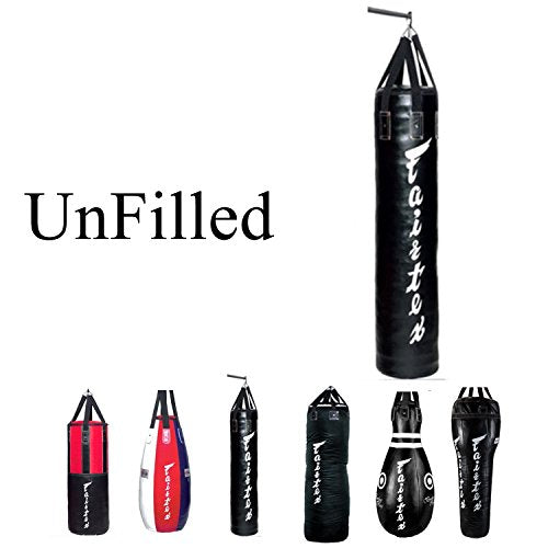 Fairtex HB6 6 Ft. Banana Bag Punching Bag for Muay Thai, Boxing, Kickboxing, MMA - 14.17" W x 70.87" H - color: HB6 Banana Bag, size: Unfilled
