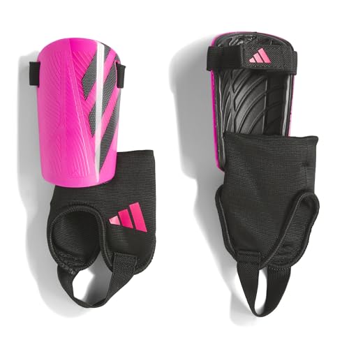 adidas Kids' Tiro Match Soccer Shin Guards - color: Black/Team Shock Pink, size: Medium