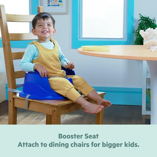 Bright Starts Disney Baby Finding Nemo SuperSeat, Fun Baby Seat for Sitting Up, Playtime, and Meals, Ages 4 Months to 4 Years, Blue - color: Finding Nemo