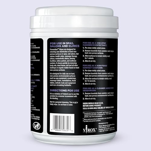 Prevention Wipes – Multi-Surface Cleaning Wipes for Everyday Use – Canister, 160 Count (Pack of 4) - size: Wipes Canister (4 Pack)