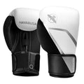 Hayabusa E1 Boxing Gloves for Kids, Youth and Teens - color: White/Silver, size: 6oz