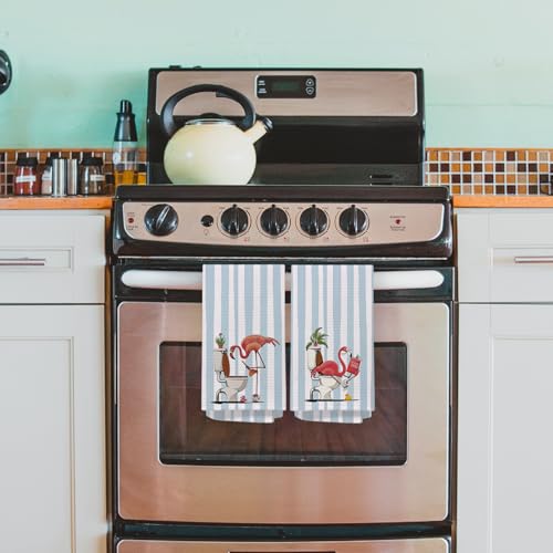 Kitchen Towels, Tea Towels, car Drying Towels, Wood Floor Drying Towels 410 - color: Flamingo - 8