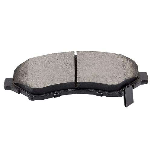 SCITOO D1273 Front Ceramic Brake Pads Sets & Brake Hardware Fit For Chrysler Town & Country,For Dodge Grand Caravan/Journey/Nitro,For Jeep Liberty/Wrangler JK,For Ram C/V,For VW For Routan - size: Front D1273-8389