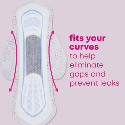 U by Kotex Balance Ultra Thin Pads with Wings, Heavy Absorbency, 46 Count (Packaging May Vary) - size: Heavy Absorbency
