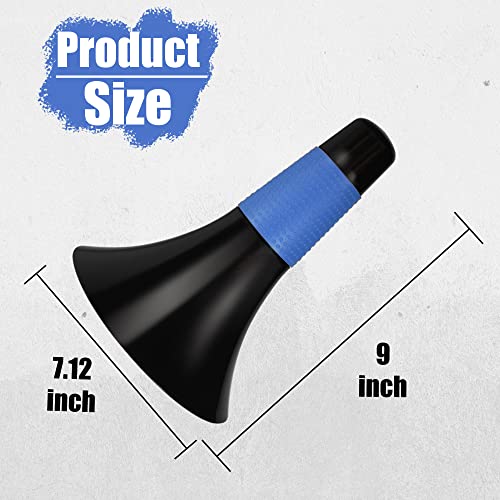 12 Pcs Sports Training Cones 9 Inch Agility Plastic Skating Marker Cones with Carry Bag for Kids Football Basketball Practice - color: Blue