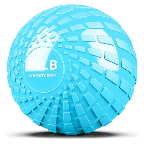 Medicine Ball 8, 10 lbs Slam Ball Weighted Balls for Exercise Strength and Crossfit Workout - color: Dynamic Green, size: 10 LB