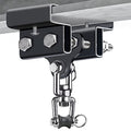 Dolibest Heavy Bag Mount, Punching Bag Hanger, I Beam Hanger, Heavy Bag Hanger for Punching Bag Accessories, Punching Bag Bracket, Beam Hanger with Swivel Hook, Ceiling Mount for Boxing Bag - color: I-beam hanger-360°+ 180° rotation-1Pack