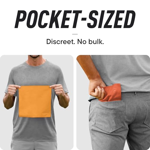 DRYKI Pocket-Sized Sweat Towels - The Original Sweat Absorbing Handkerchiefs - Quick-Dry Microfiber Sweat Rags for Face, Hands, & Body - Men & Women - Gym, Sports, and Work (Mountain: 5 Pack) - color: *Mountain