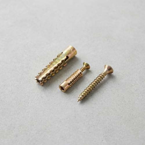 Heavy Duty Hollow Wall Anchors with Screws, Hardware Fastener Assortment