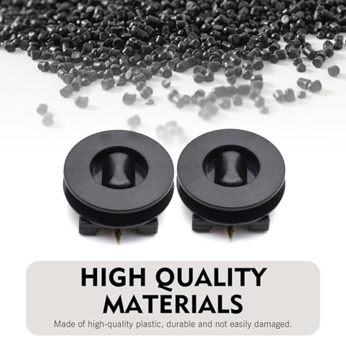 4 PCS Car Floor Mat Clips, Safety Anti-slip Carpet Fixing Clips, L-shaped Twist Lock Floor Mat Retainers, Universal Auto Interior Accessories, Universal for Most Cars, SUVs, Trucks (Black)