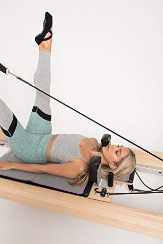 Salt & Honey Non-Slip Pilates Reformer Mat Towel - color: Gray