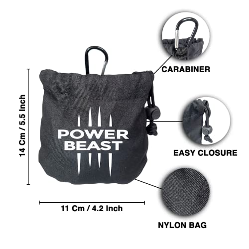 Refillable Chalk Ball + Bag, Boulder Chalk, Sport Chalk, Gymnastics, Rock Climbing, Bouldering, Weightlifting, Climbing, Pole Dance, Bodybuilding, Tennis, Padel, Cross Training, Gym.