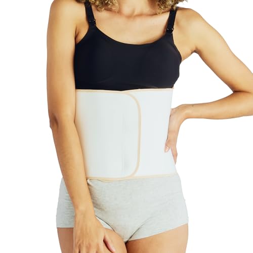 Belly Bandit Postpartum Belly Wrap with Bamboo Viscose - color: Natural, size: Medium