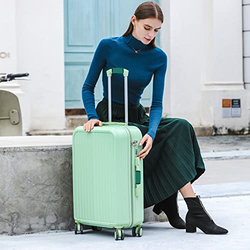 2 Pack Luggage Handle Wraps for Suitcase, Bright Color Comfort Soft Handle Covers (Green) - color: Green