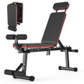 Adjustable Weight Bench, Foldable, Incline/Decline/Flat, Full Body Workout, Extended Head Design, 660 lbs/300 kgs Capacity