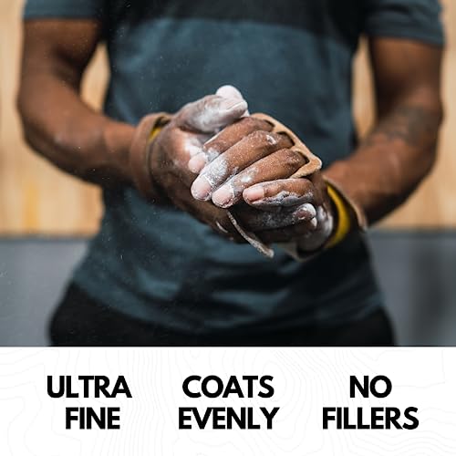 SURVIVOR Gym Chalk - Climbing Chalk, Lifting Chalk, Gymnastics Chalk - Pure Magnesium Carbonate Hand Chalk Powder, Weightlifting Chalk Gym - Rock Climbing Chalk for Weights - color: Chalk Ball, 2.3 OZ