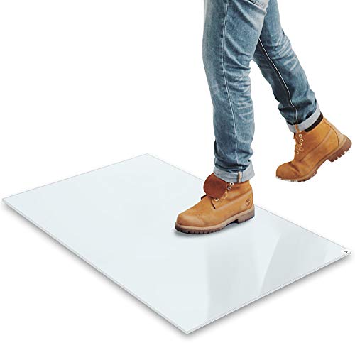 SATECH Sticky/Tacky/Adhesive Mat 18" x 36" White (Case of 4 Mats,30 Sheets Each) for Cleanroom Laboratory Hospital Construction Pets - color: White, size: 18" x 36"