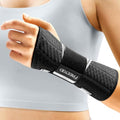 FREETOO Carpal Tunnel Wrist Brace Night Support Fit Left Hand for Work, Pain Relief Wrist Splint for Tendonitis, Arthritis, Sprain, Wrist Immobilizer Fit Women Men for Sleeping (XS, Black/Grey) - size: XS, style: Left-Gray/Black