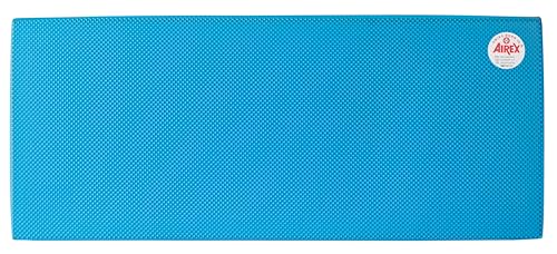 Airex Balance Pad Foam Board Stability Cushion Exercise Trainer for Balance, Stretching, Physical Therapy, Mobility, Rehabilitation and Core Strength Training 16 x 40 x 2.5, Blue