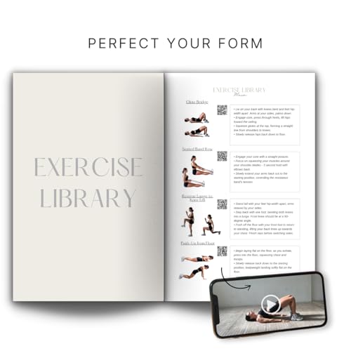The Guided Workout Journal: Strength & Tone for Beginners: At Home Workout Program | 6 Weeks