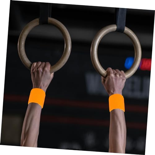 Self-Adhesive Ankle Strap Yoga Training Bands Foot Straps Yoga Feet Bands Foot Bands Fitness Ankle - color: Orange