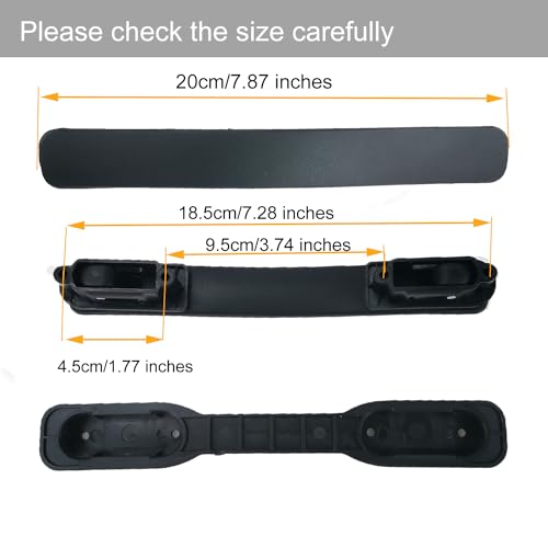 Zoofen Replacement Luggage Suitcase Handle Carry Strap Grip Luggage Replacement Handle Pulls（ZB-048） - size: ZB-048