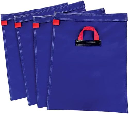 Hullaballoo Durable Vinyl Sand Bags, Outdoor Indoor Anchor Safety Product for Inflatable Bounce House, Water Slides, Canopies and Tents, Holds 50 Pound Capacity, 16 Pack - color: Standard, size: 50LB - 16 PACK