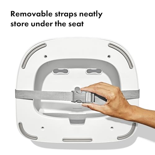 OXO Tot Nest Booster Seat with Removable Cushion - Gray - color: Gray