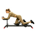 Spine Twist and Stretch Trainer Abdominal Machine for Home Gym Workout | Crawler with Counter for Muscle Training and Leg Stretching and Core Activation
