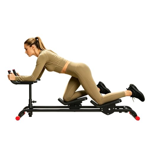 Spine Twist and Stretch Trainer Abdominal Machine for Home Gym Workout | Crawler with Counter for Muscle Training and Leg Stretching and Core Activation