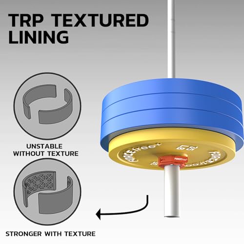 Quick Release Barbell Collars - Slim Design, Non-Slip Secure, High-Strength Durable, Magnetic Convenience - Fits 2-Inch Olympic Bars - style: PRO-OR-MAG