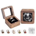 wood ring box (C-custom) - color: C-custom