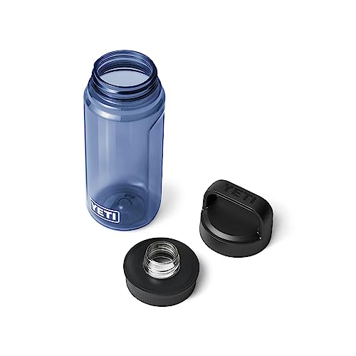 YETI Yonder Water Bottle with Yonder Chug Cap, Lightweight, Leakproof and BPA-Free - color: Navy, style: 20oz