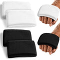 1/2/4pairs Knuckle Guards for Boxing Gel Hand Guard Protection Boxing Knuckle Pads Gel Hand Wraps for Men Women Fitness Athletes Muay Thai Kickboxing MMA Combat Sports Training Sparring Supplies - color: black，white